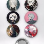 Limbus Company Faust Sinner Oyun Temalı Çanta Süsü Rozet İğneli Buton Rozet Seti (6 ADET) (58 mm)